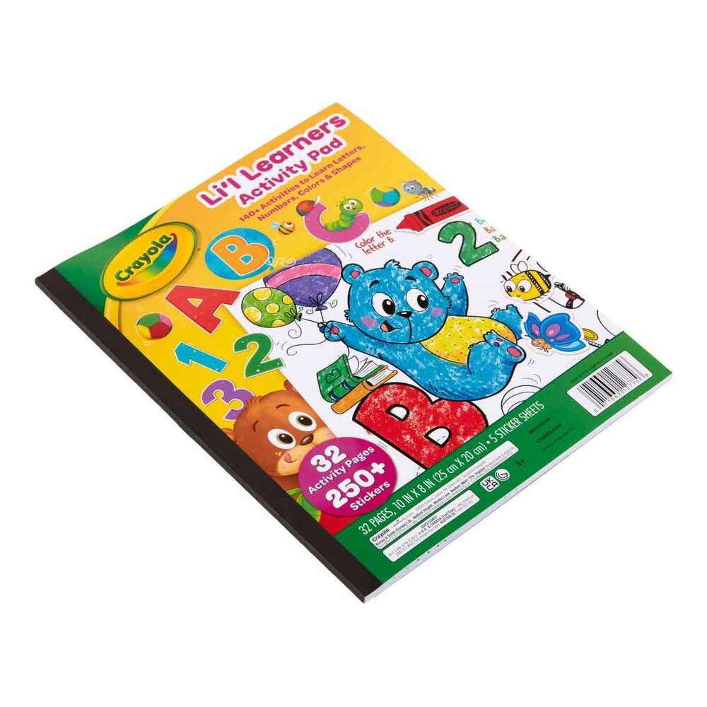 Crayola - Lil Learners Activity Pad 32-Pages