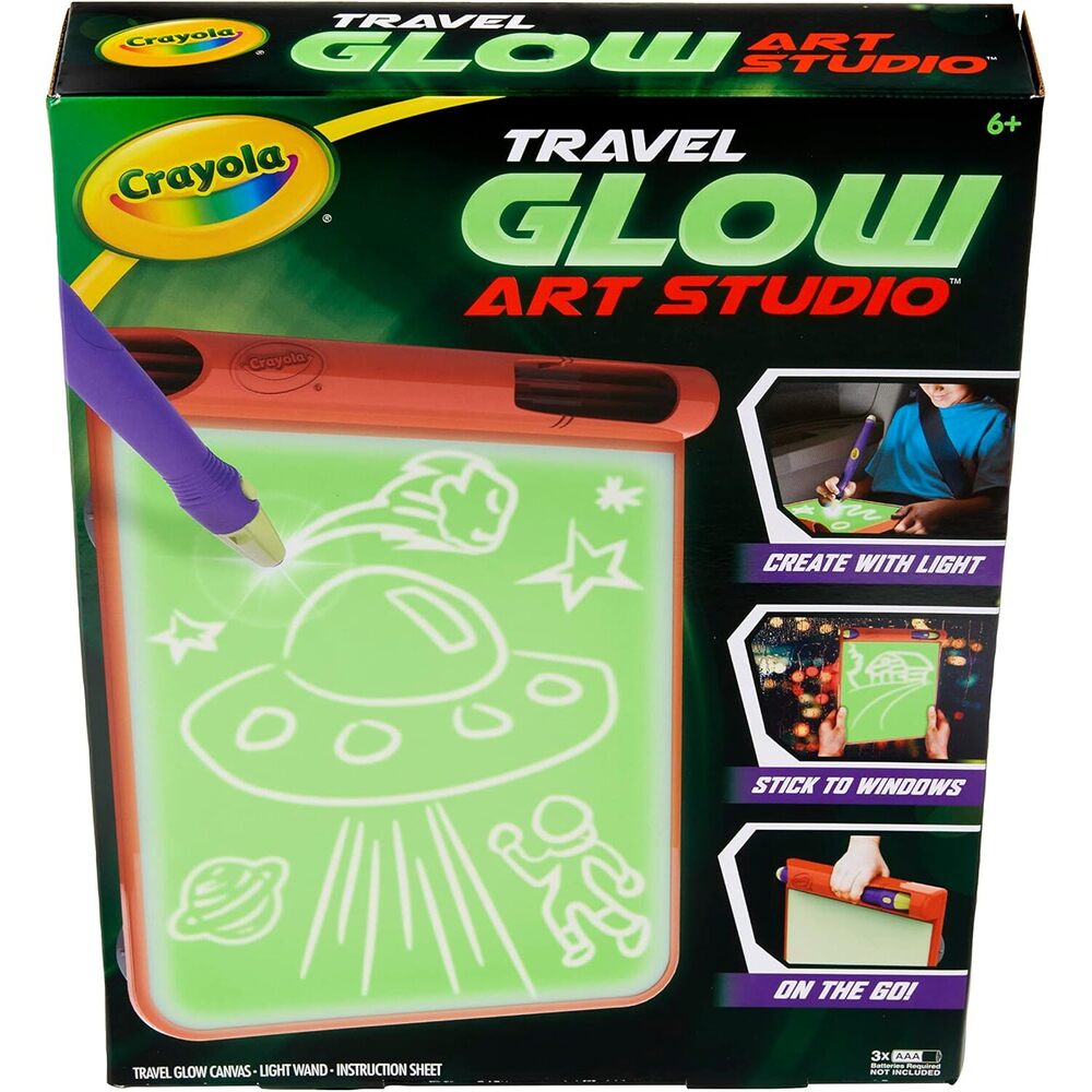 Crayola - Travel Glow In The Dark Art Studio