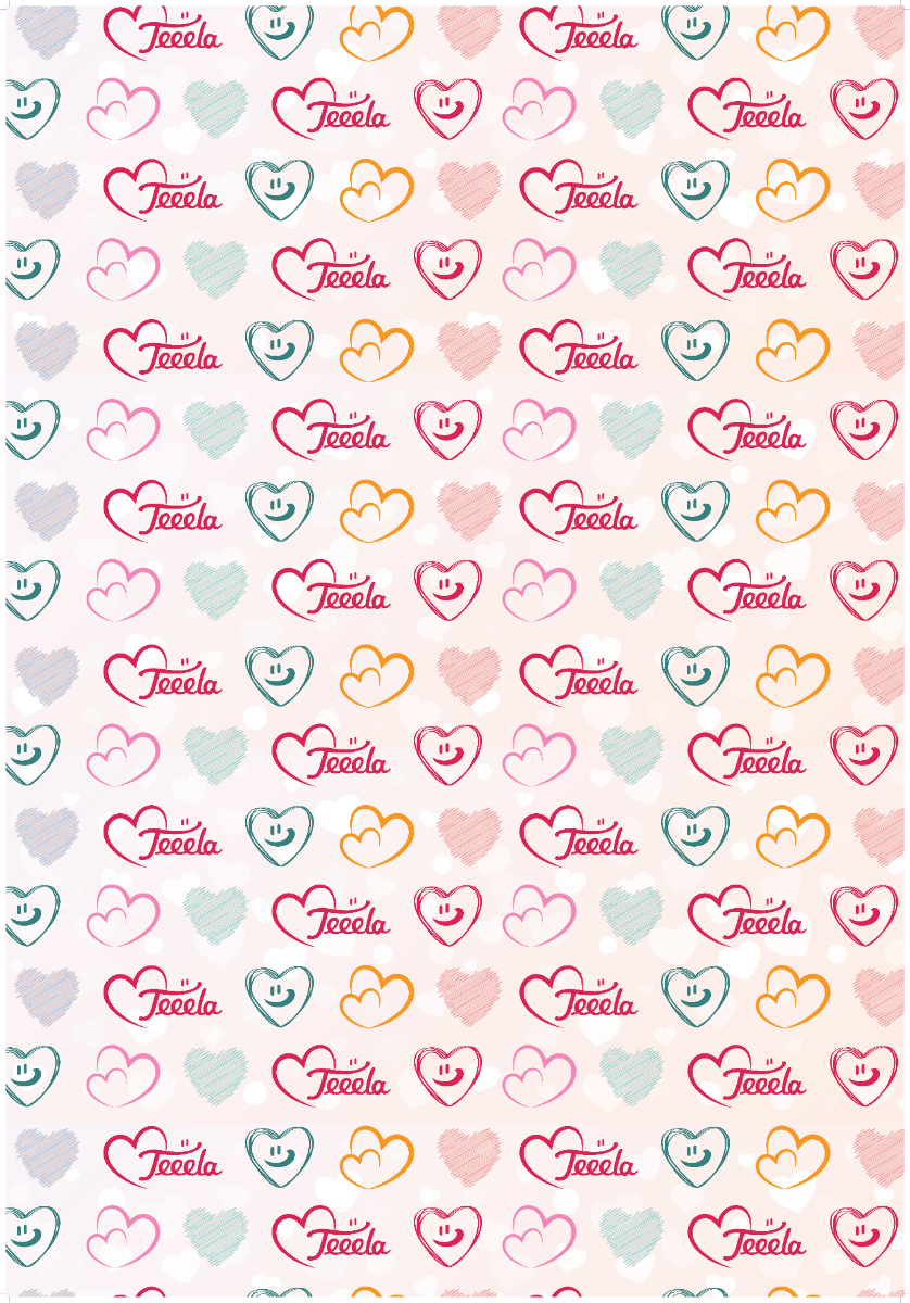 Teeela Hearth Smiley Wrapping Paper