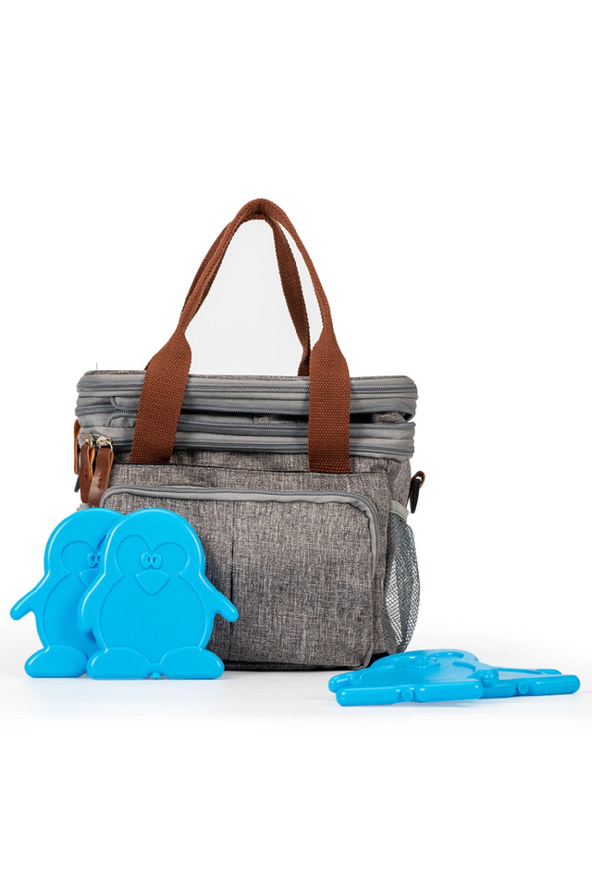 Eazy Kids - Ice Packs for Lunch bags - Set of 4 - Blue