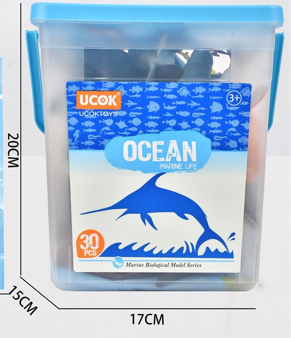 MARINE ANIMAL SET 30PCS