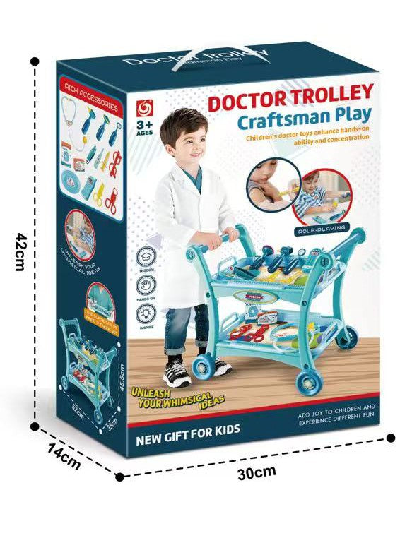 MEDICAL EQUIPMENT HANDCART SET