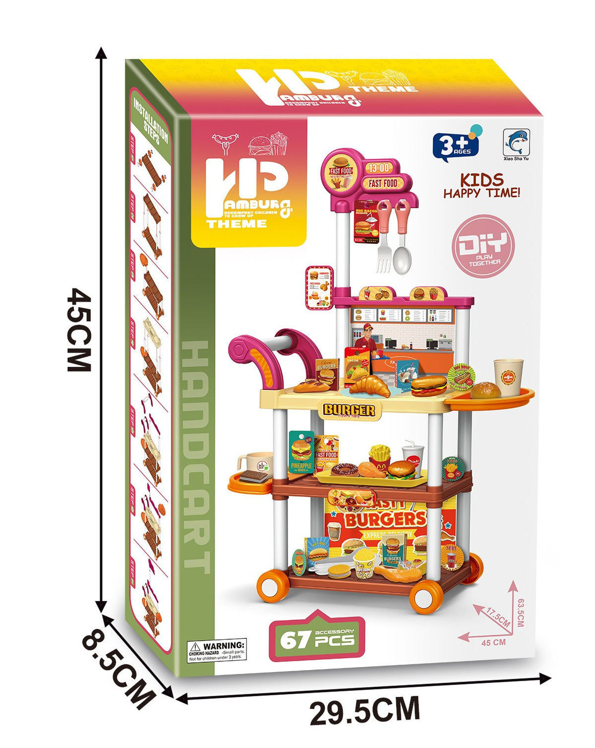 HAMBURGER CART SET