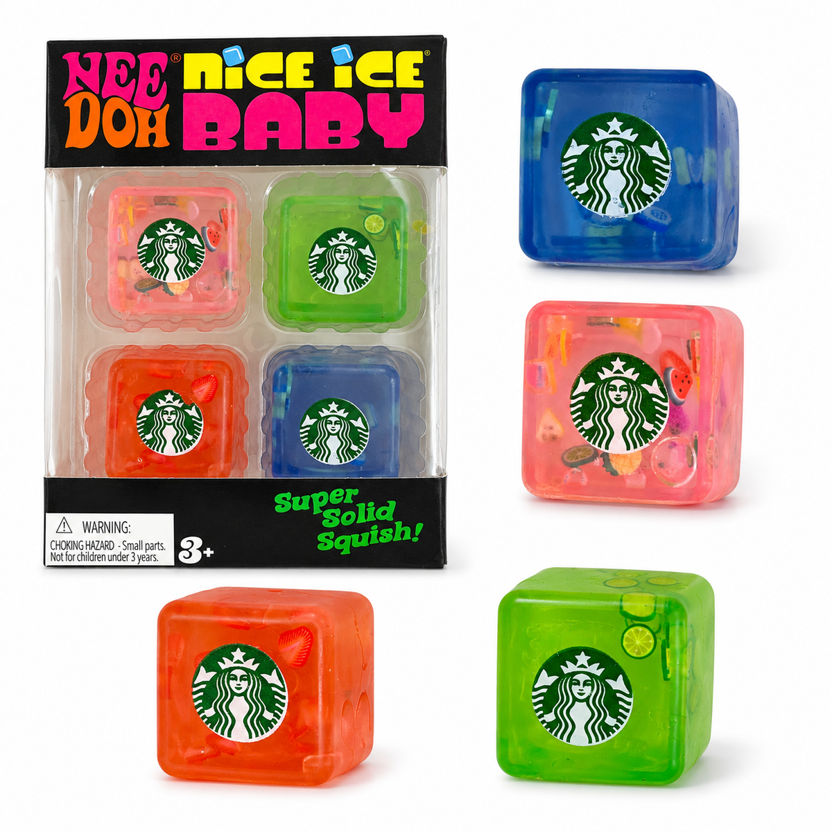Squishy Starbucks Mini Cubes