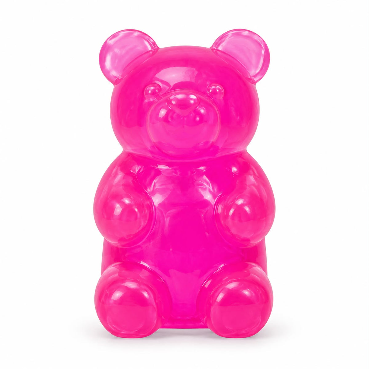 Pink teddy bear squishy