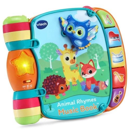 V-TECH ANIMAL RHYMES MUSIC BOOK