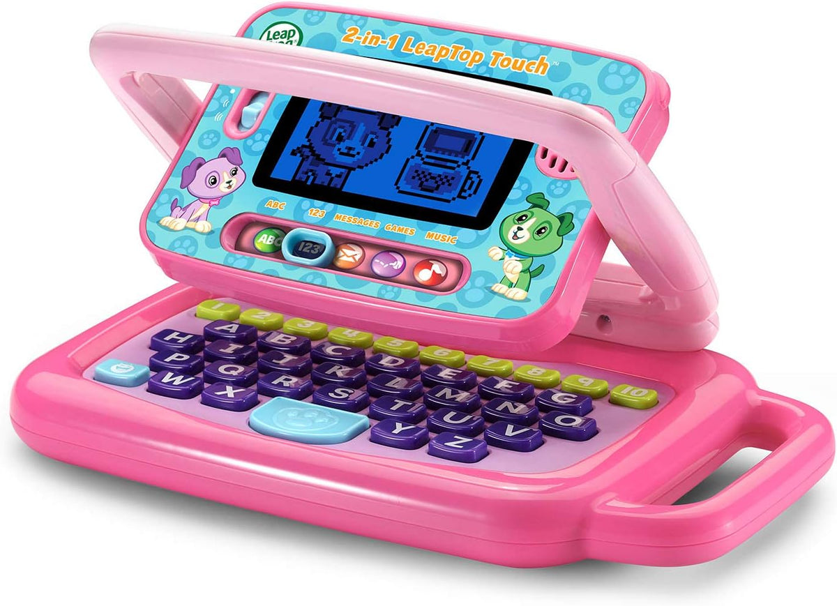 LEAPFROG 2 IN 1 LEAPTOP TOUCH PINK