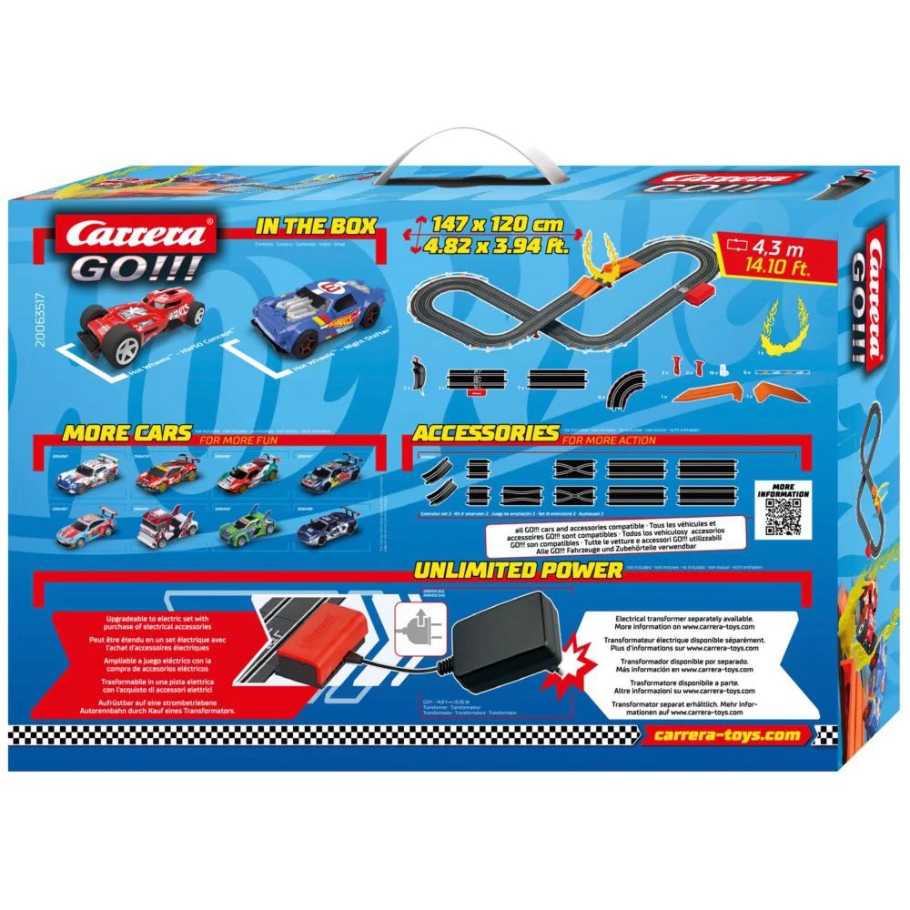 Carrera GO!!! Hot Wheels - 4.3 Meters