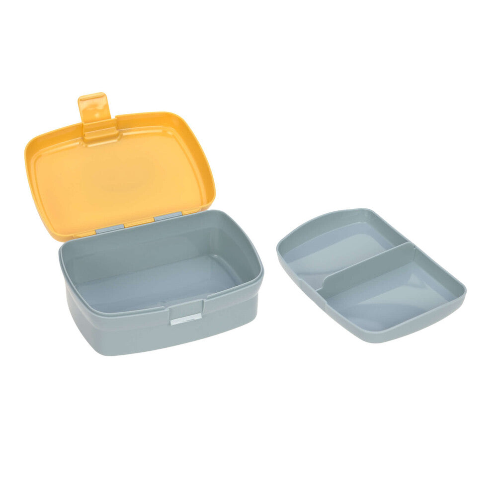 Lassig - Lassig Lunch Set About Friends-Lunchbox And Drinking Bottle-Lemon
