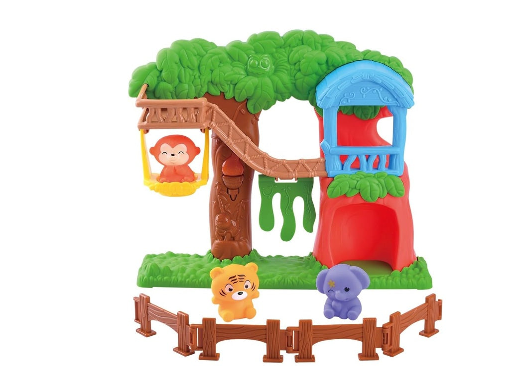 PLAY GO ANIMAL PLAYGROUND Set - 8 PCS