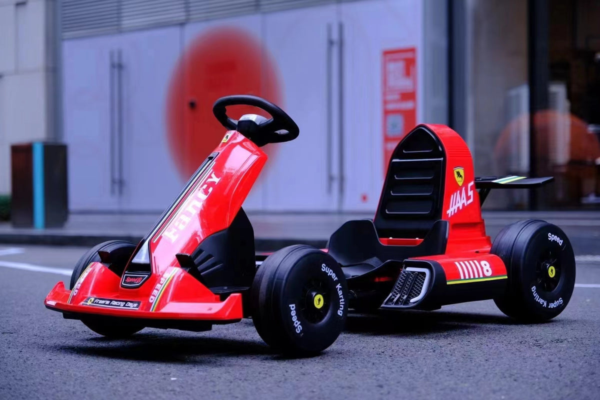 Turbo Wheel Kid Car - Red
