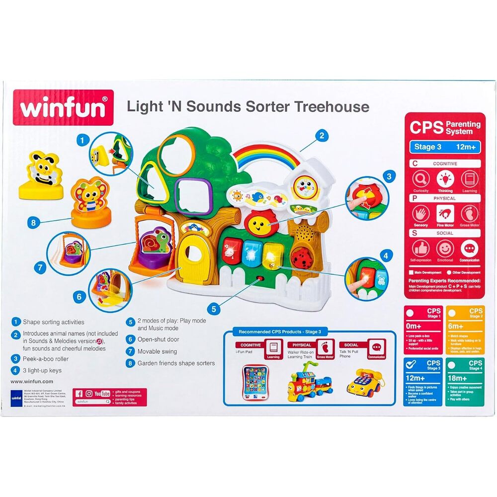 Winfun - Sorter Treehouse With Light N Sounds