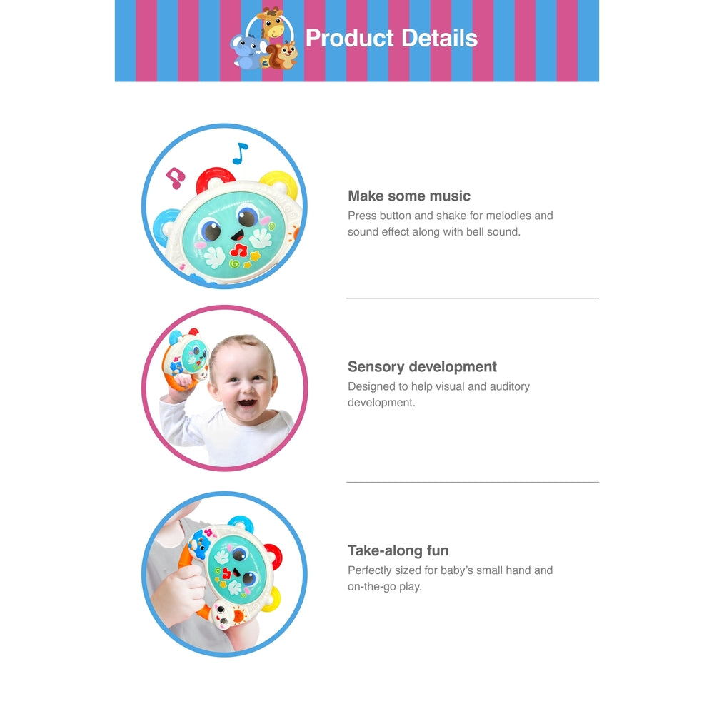 Winfun - Baby Shaker Tambourine