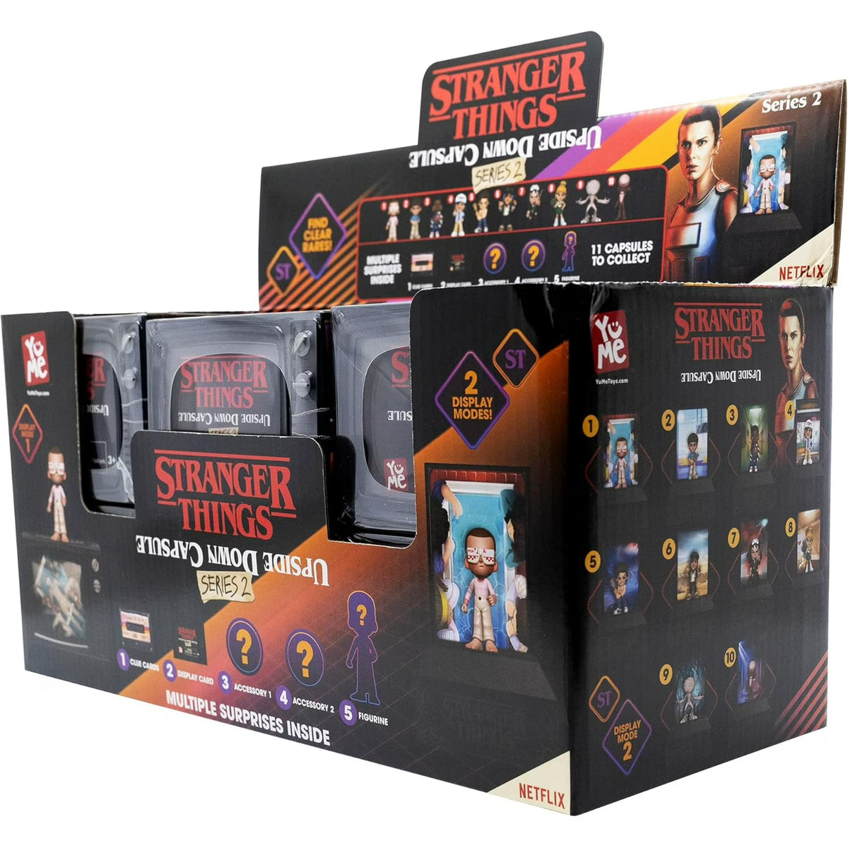 YUME MM:STRANGER THINGS UPSIDE DOWN CAPSULES - Assorted