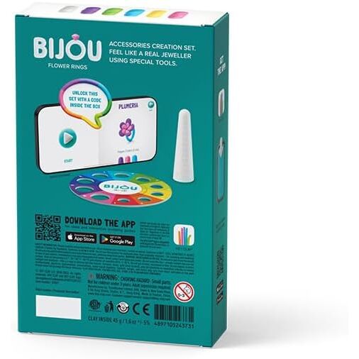 Hey Clay - Flower Rings Series Bijou 3 Cans
