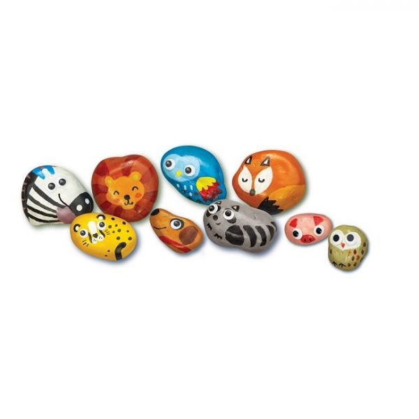 4M KIDZMAKER MAGICAL ANIMAL ROCK PAINTING