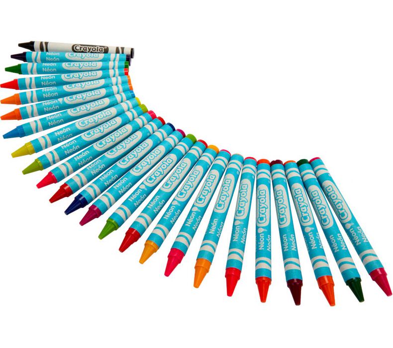24CT NEON CRAYON