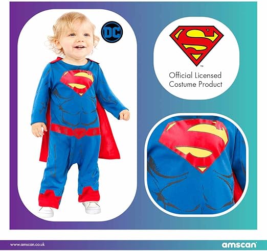 Child Costume Superman 12-18 mths