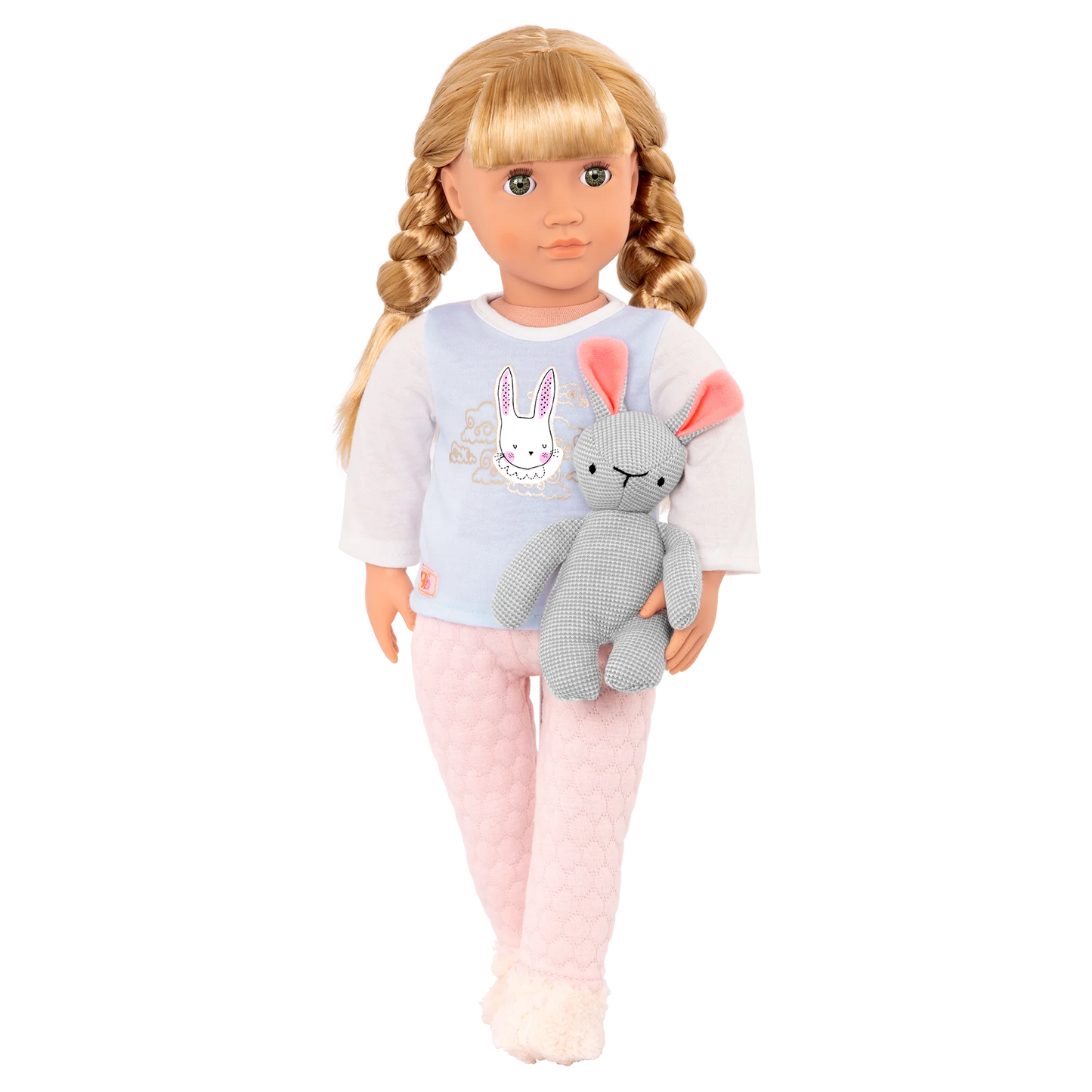 Our Generation Jovie - 18-inch Sleepover Doll with Plush Bunny