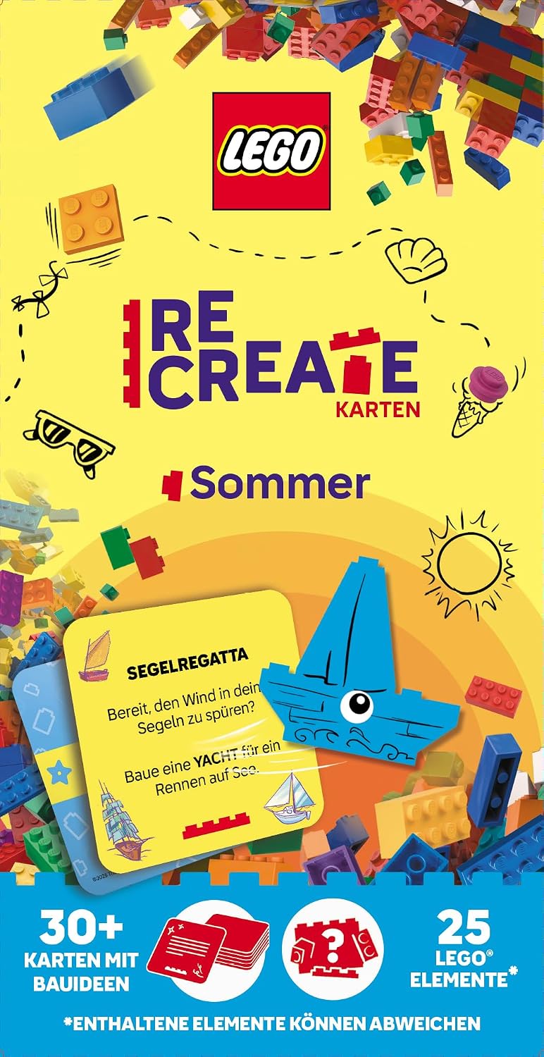 LEGO RECREATE ACTIVITY CARDS - SUMMER