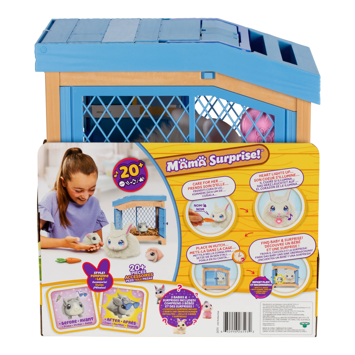 LITTLE LIVE PETS S3 MAMA SURPRISE BUNNY PLAYSET