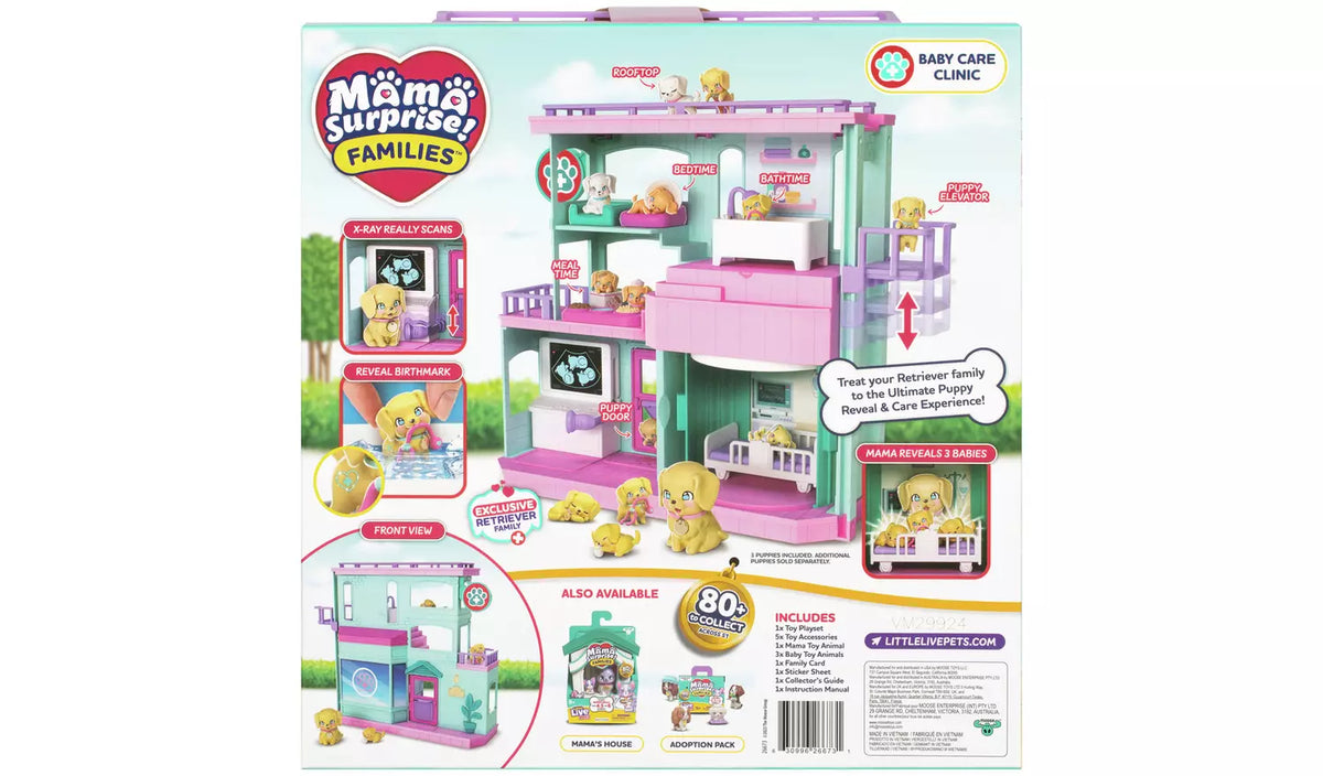 LITTLE LIVE PETS MAMA SURPRISE S1 FAMILIES BABY CARE CLINIC