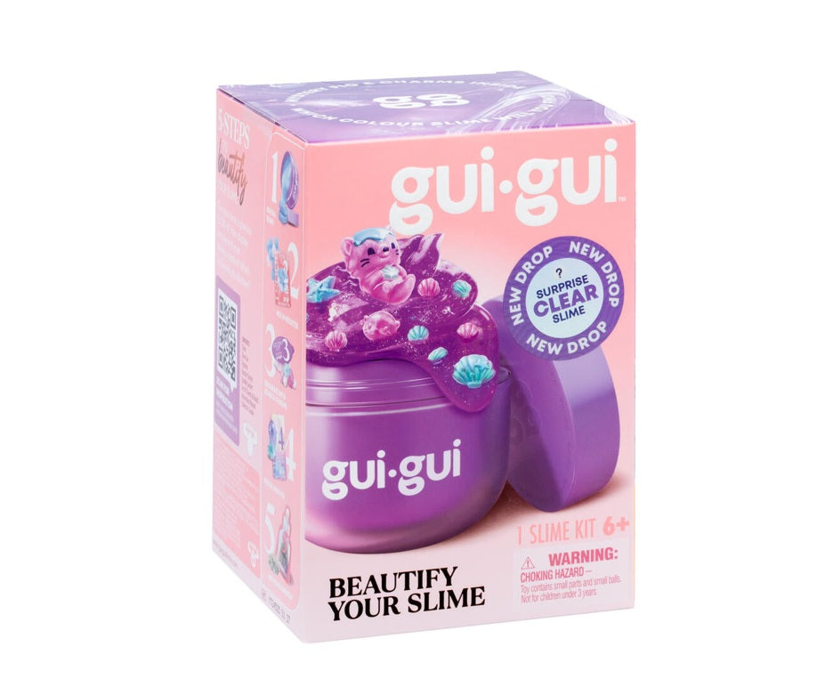 GUIGUI BEAUTIFY YOUR SLIME SINGLE PACK-CLEAR