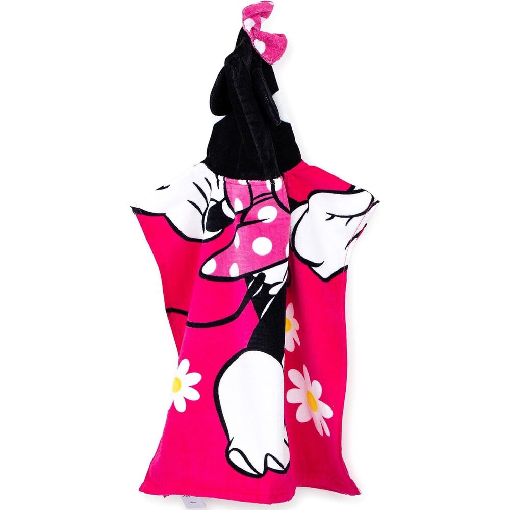 Disney - Minnie Mouse Hooded Towel For Kids-Perfect For Bath Beach And Pool