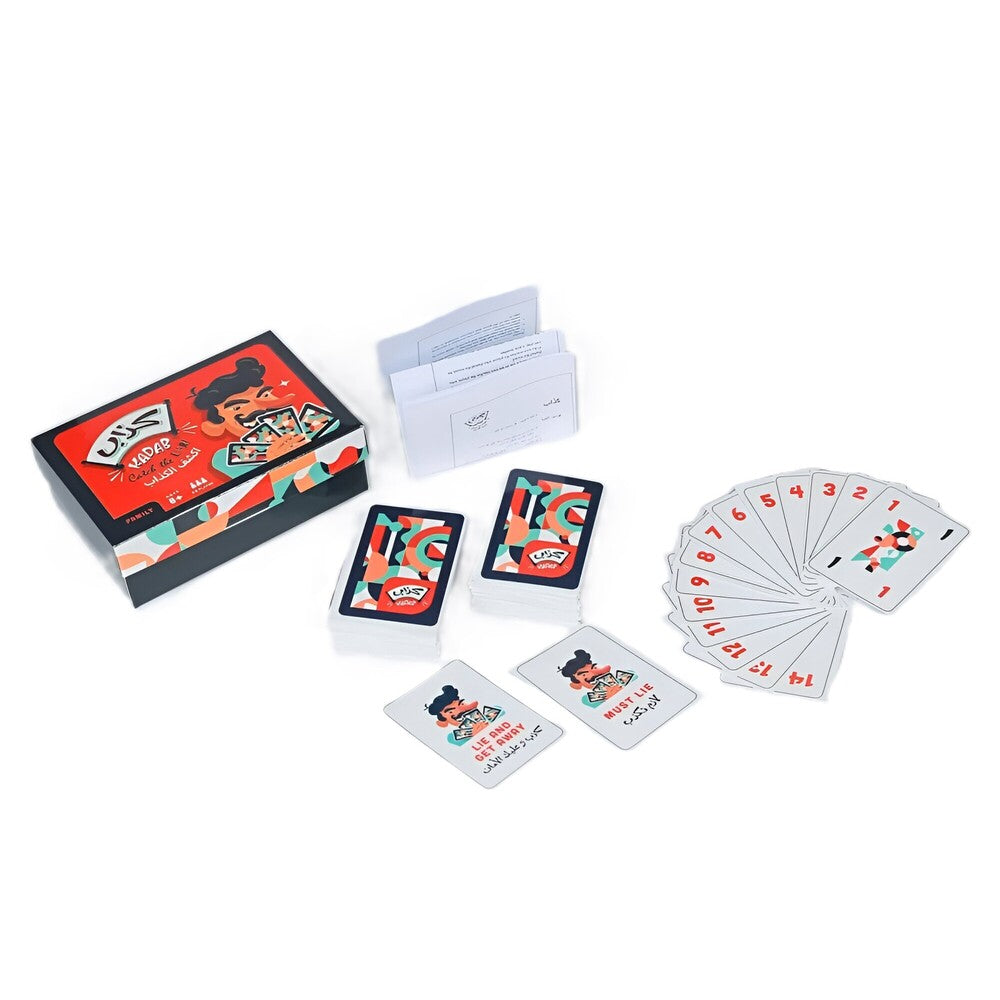 Nilco Kadab Card Game With Plastic Box