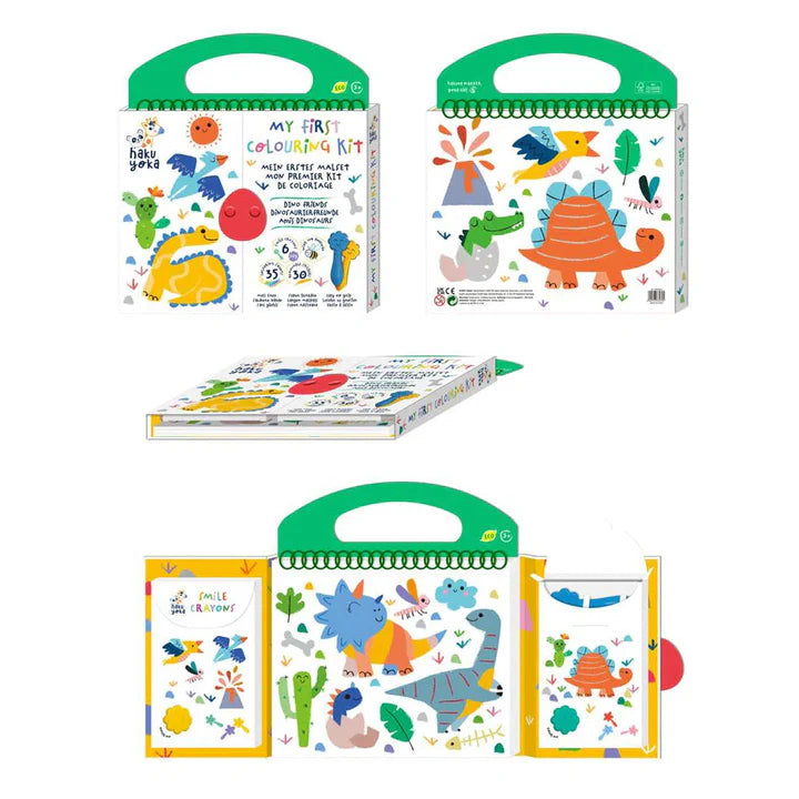 MY FIRST COLOURSING KIT-DINO FRIENDS