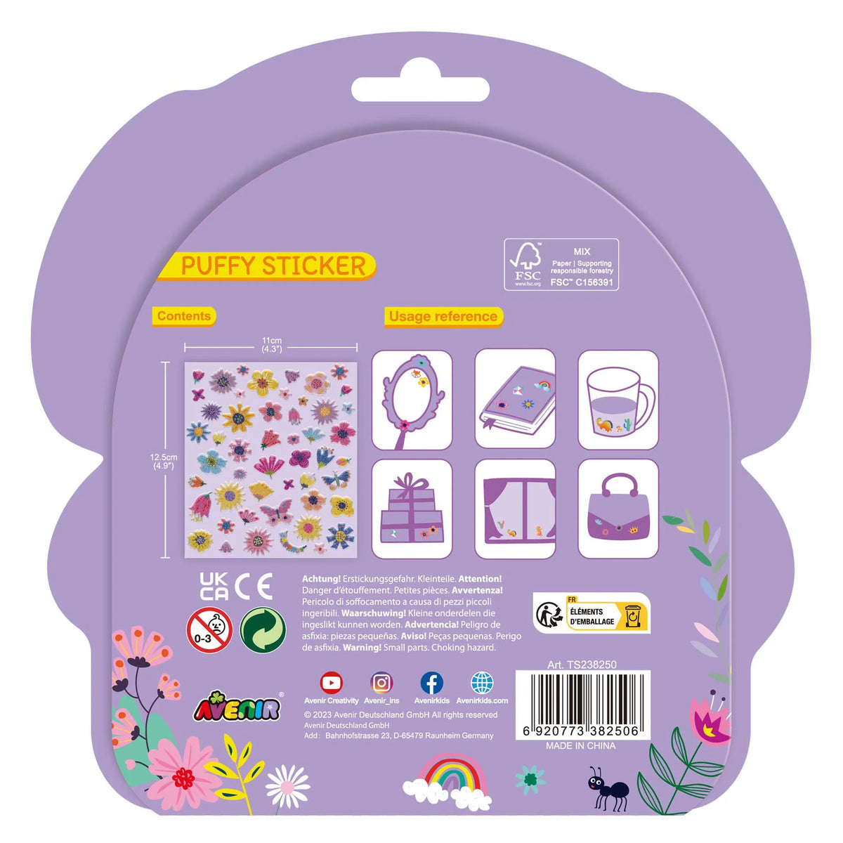 PUFFY STICKER GARDEN
