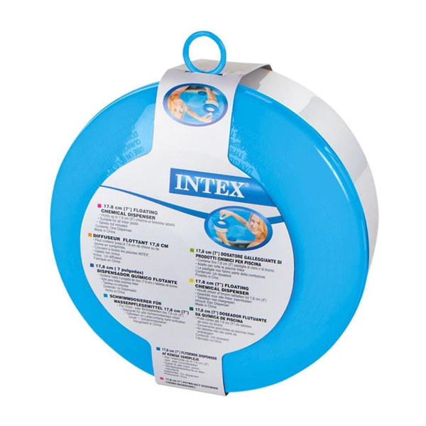 7INCH FLOATING CHEMICAL DISPENSER PDQ-PACKED BLISTER CARD