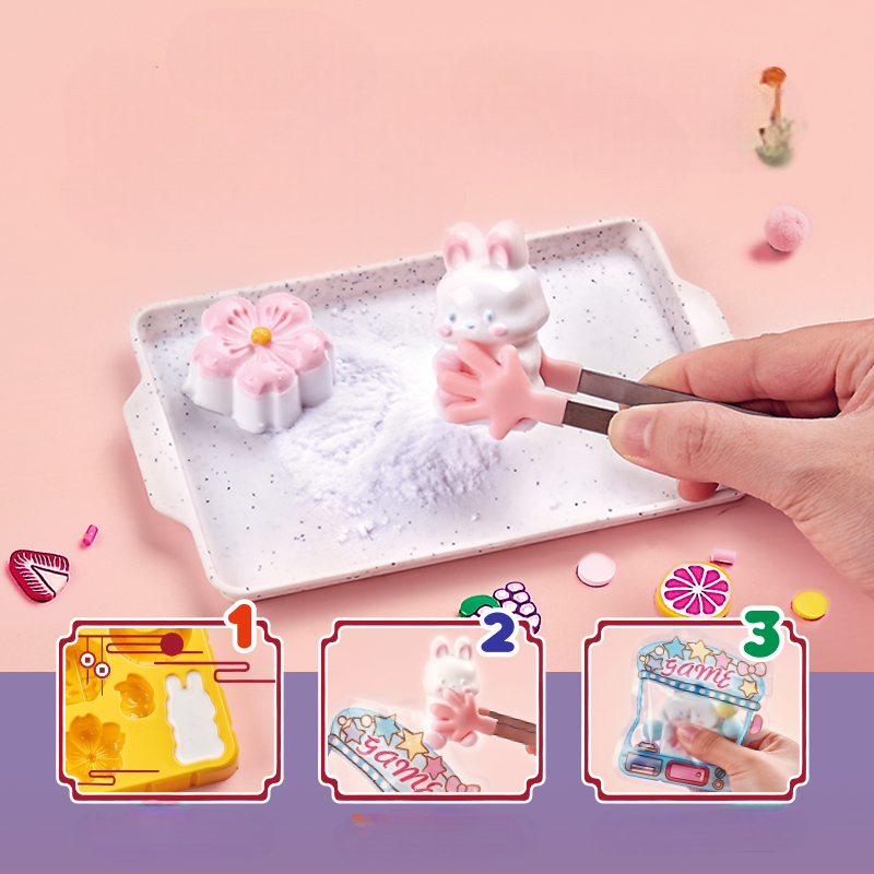 طقم سكويشي سيليكا DIY – اصنع ألعابك الطرية بنفسك