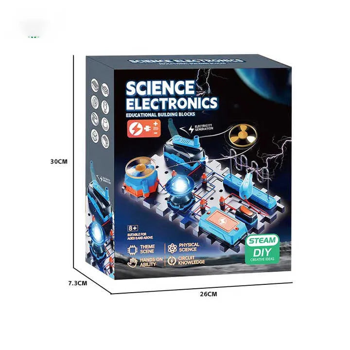 مكعبات بناء الكترونية علمية – تعلم STEM بالتجربة