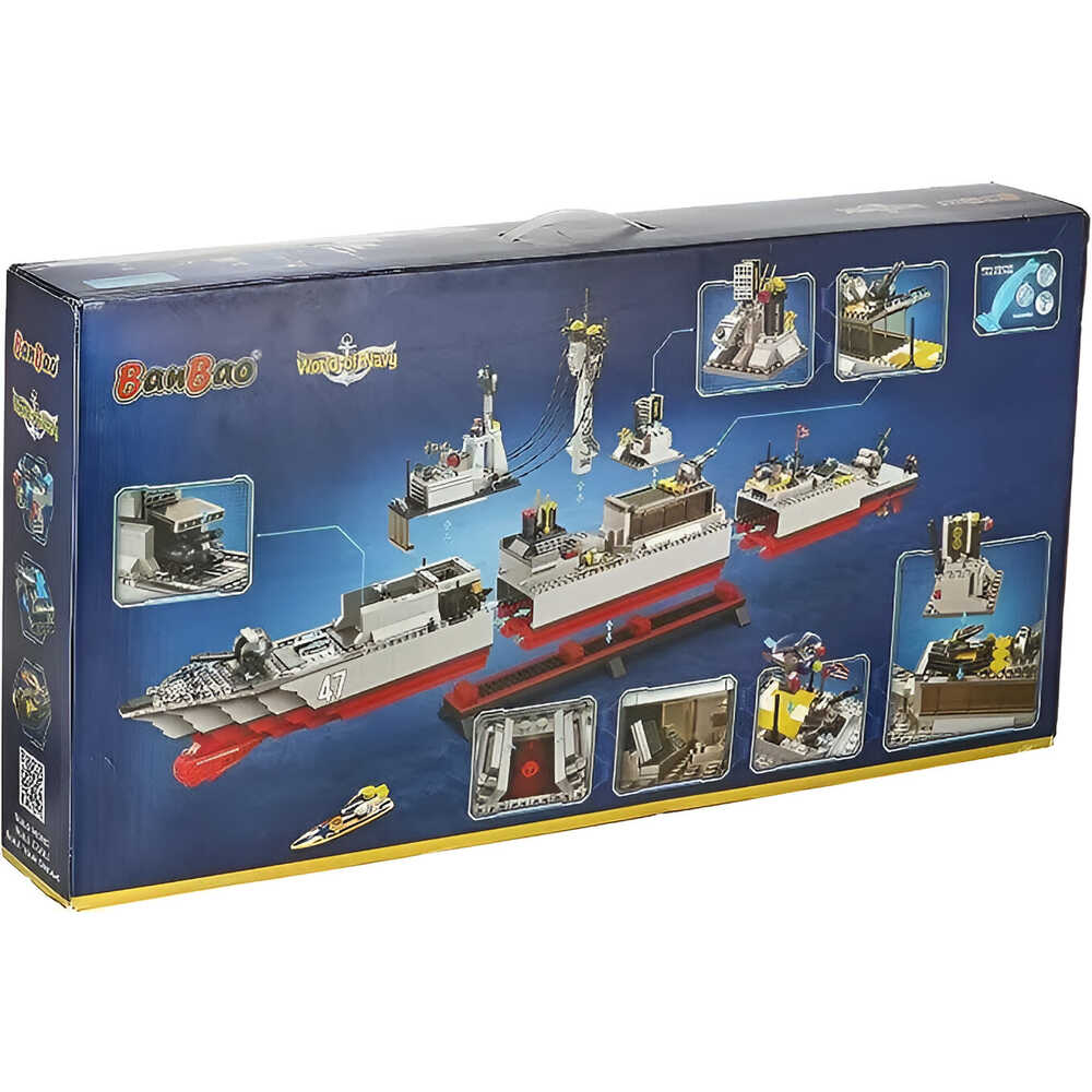 Banbao - World Of Navy - 1357 Pieces