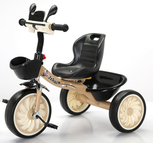 (FIRST STEP 999 CHILDREN PEDAL TRICYCLES MULTICOLOR)Children's scooter with lights, music and double handlebars
