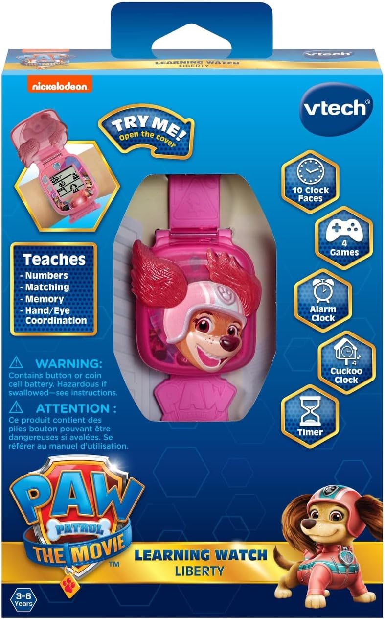 V-TECH PAW PATROL MOVIE LIBERTY LEARNING WATCH