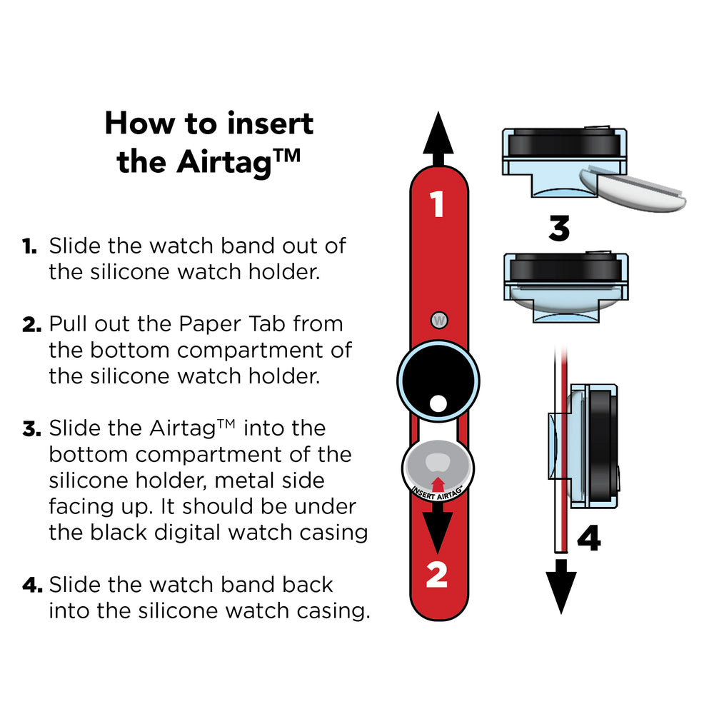 Watchitude - Tag’D Trackable Watch - Sports