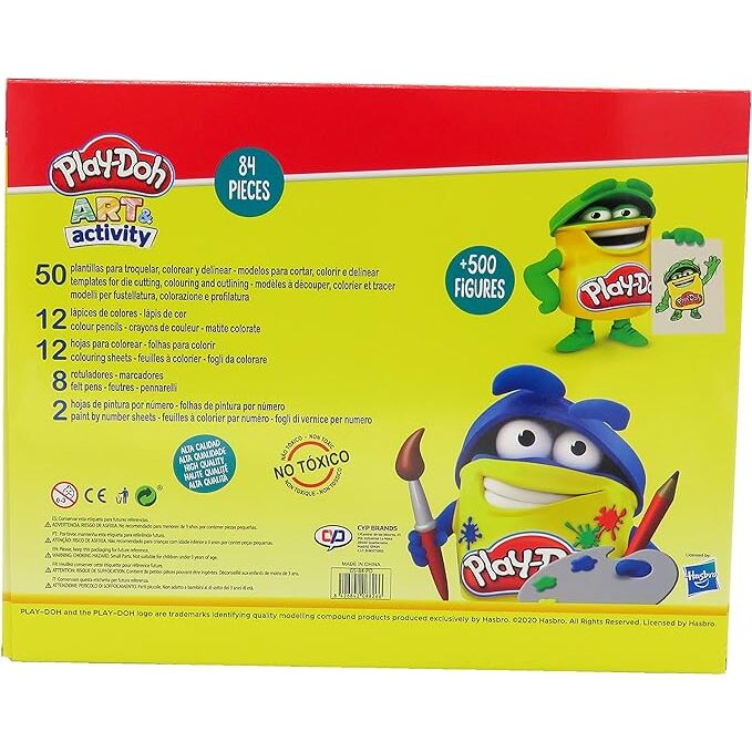 Play-Doh - Art Set In Box - 84 Pieces