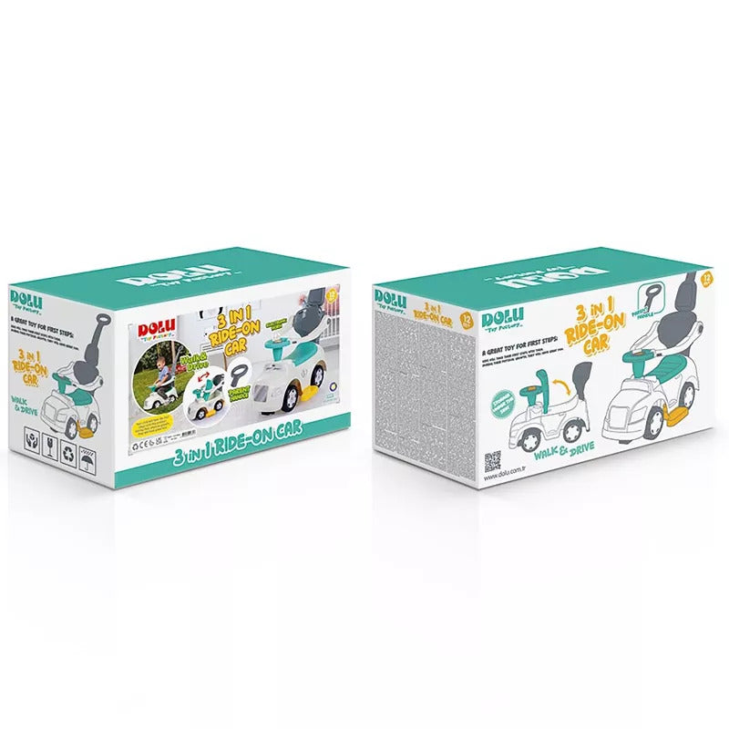 Dolu - 3 In 1 Ride On Car