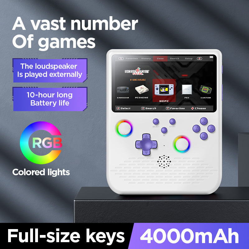 Game Console With 64G Card -White