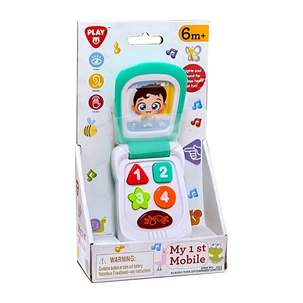 Play Go - My 1St Mobile-White And Green
