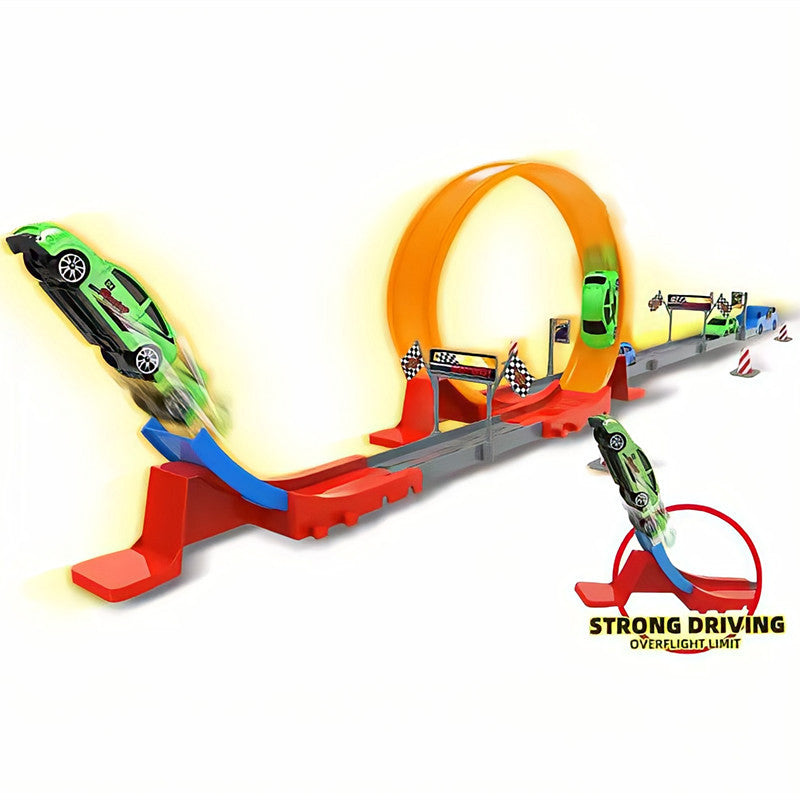 26pcs racing track multi-loop orbit (one car)