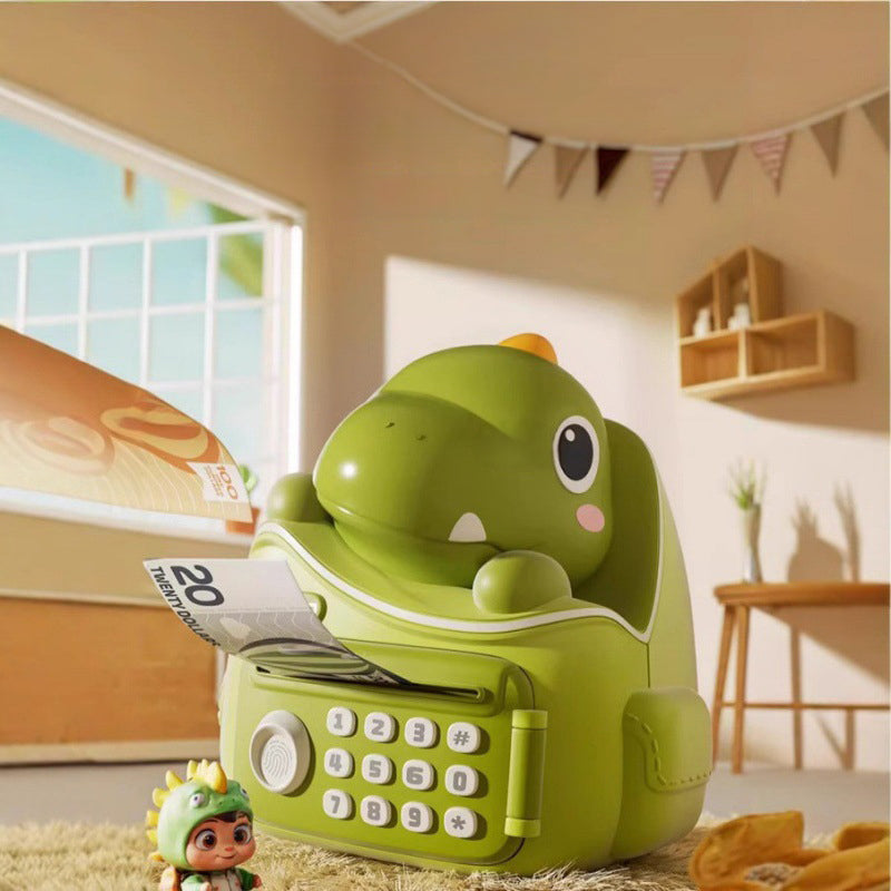 Fun backpack bank - dinosaur