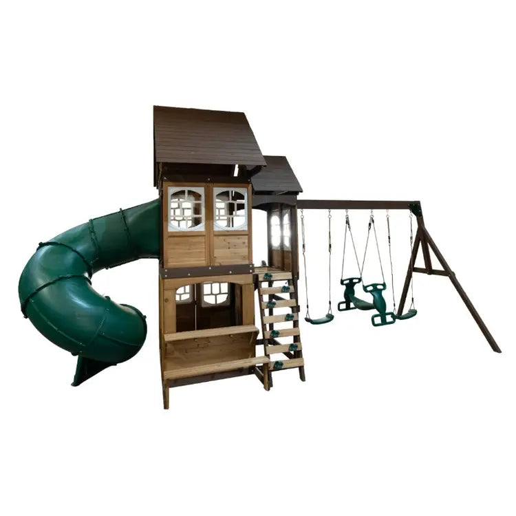 DP MAPLETON WOODEN GYMSET