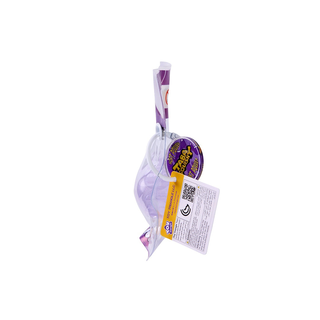 Taba Squishy Transparent Purple Crab