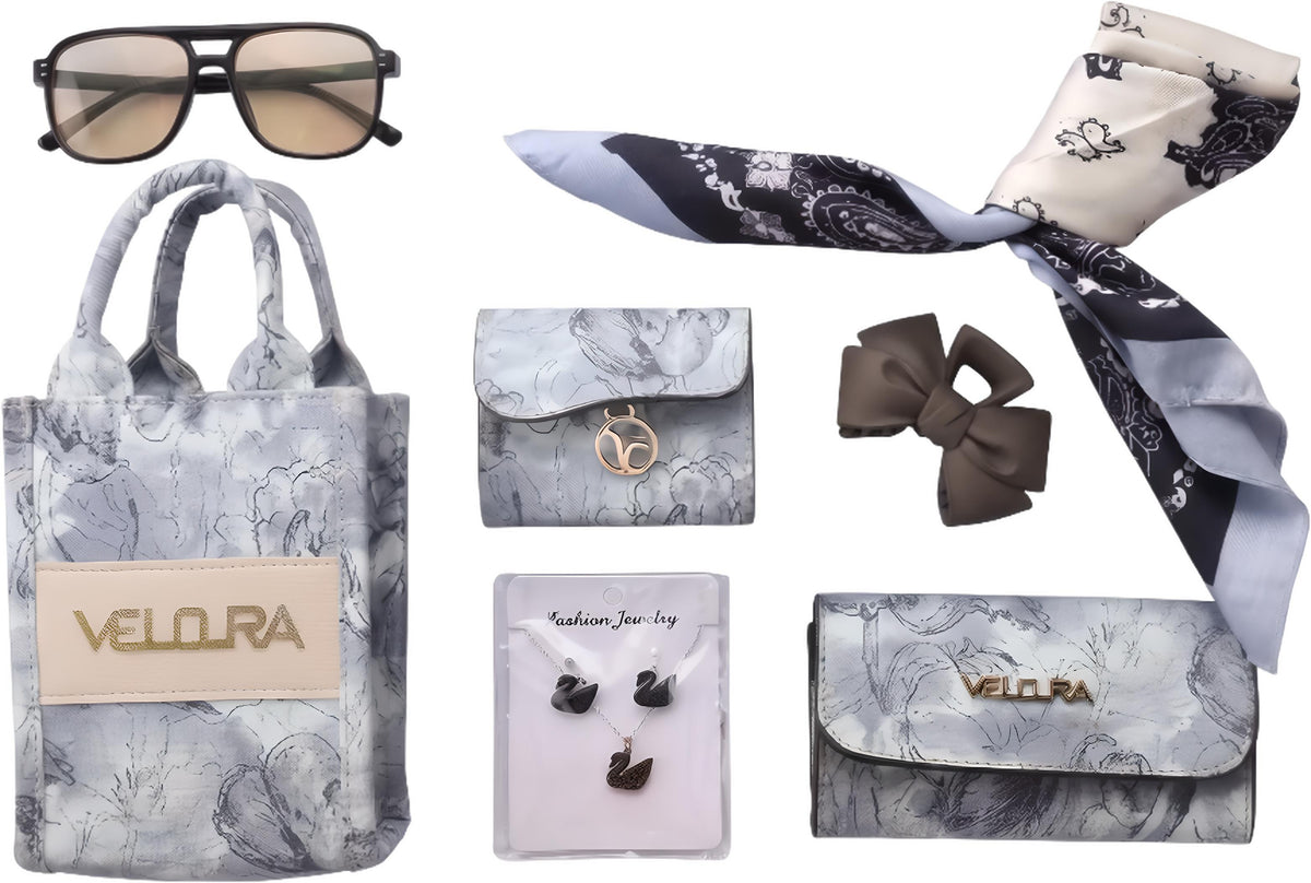 Veloura Elegance Accessory Set Elite (Azure)