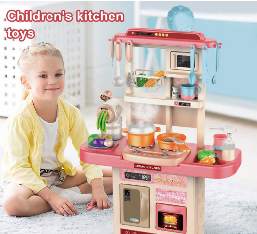 Home Kitchen Interactive Playset
