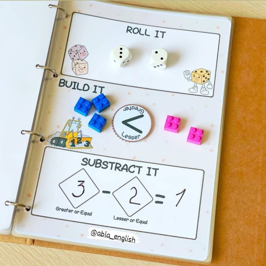 Math Busy Book 4+