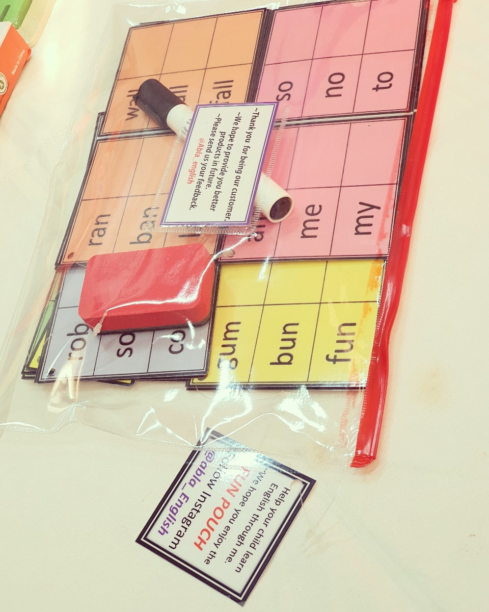 Vowels And Sounds Fun Bag 4+